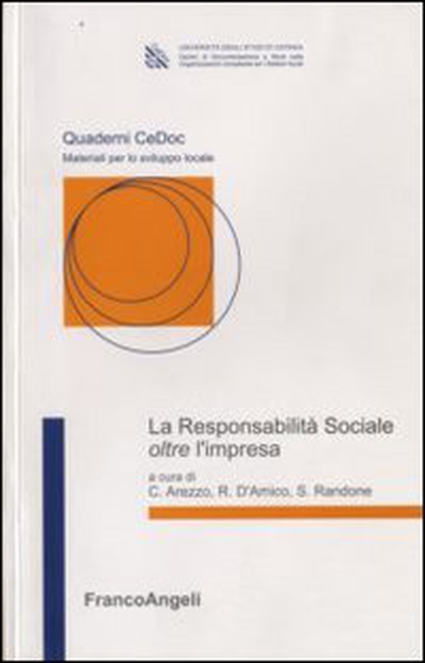 La responsabilità sociale oltre l'impresa - Librerie.coop La responsabilità sociale oltre l'impresa - Librerie.coop