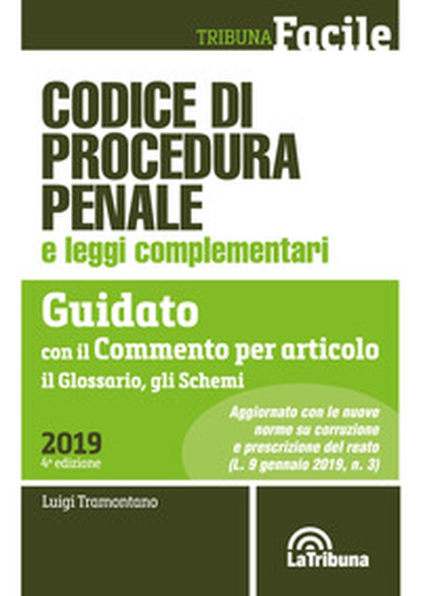 Codice di procedura penale e leggi complementari. Guidato con il commento per articolo, il glossario, gli schemi - Librerie.coop Codice di procedura penale e leggi complementari. Guidato con il commento per articolo, il glossario, gli schemi - Librerie.coop