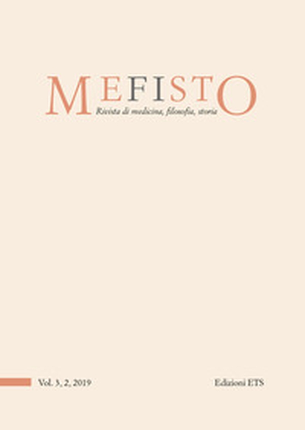 Mefisto. Rivista di medicina, filosofia, storia - Vol. 3\2 - Librerie.coop Mefisto. Rivista di medicina, filosofia, storia - Vol. 3\2 - Librerie.coop