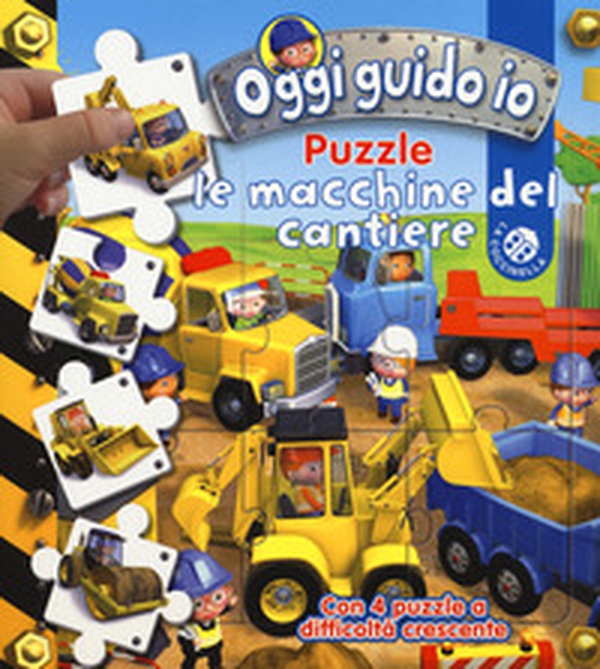Le macchine del cantiere. Oggi guido io. Libro puzzle - Librerie.coop Le macchine del cantiere. Oggi guido io. Libro puzzle - Librerie.coop