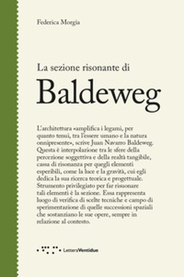 La sezione risonante di Baldeweg - Librerie.coop La sezione risonante di Baldeweg - Librerie.coop