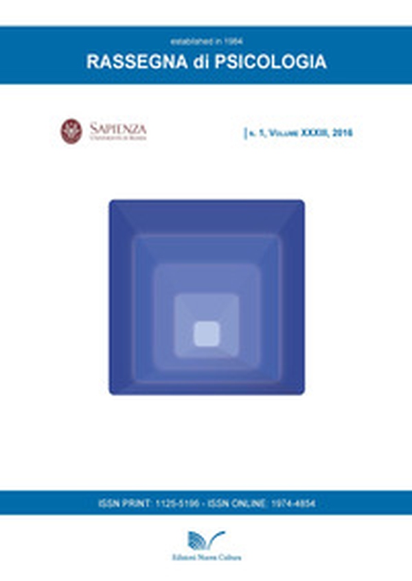 Rassegna di Psicologia - Librerie.coop Rassegna di Psicologia - Librerie.coop