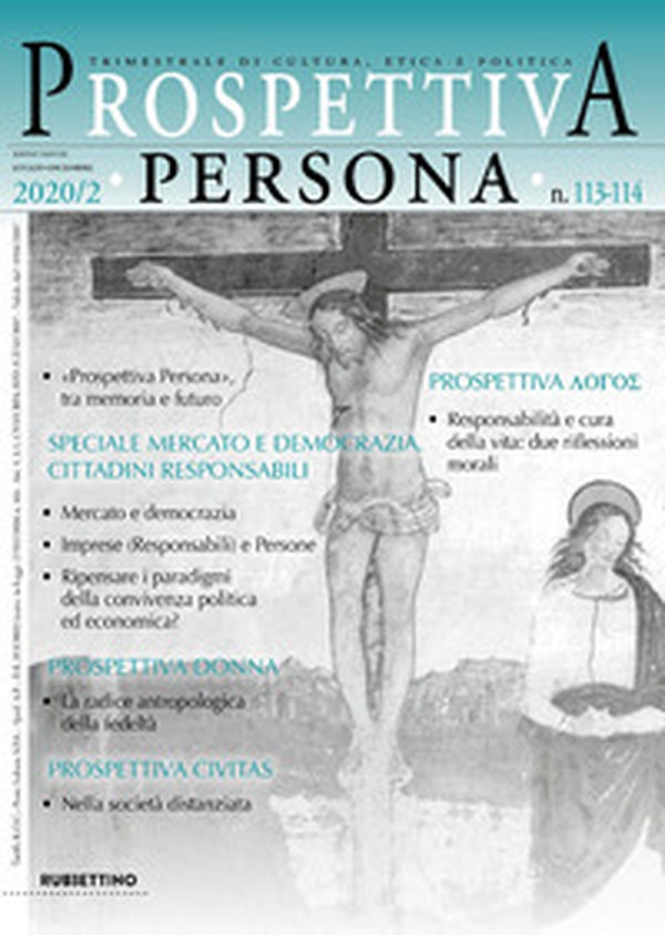 Prospettiva persona. Trimestrale di cultura, etica e politica - Vol. 113-114 - Librerie.coop Prospettiva persona. Trimestrale di cultura, etica e politica - Vol. 113-114 - Librerie.coop