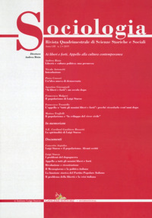 Sociologia. Rivista quadrimestrale di scienze storiche e sociali - Vol. 2 - Librerie.coop Sociologia. Rivista quadrimestrale di scienze storiche e sociali - Vol. 2 - Librerie.coop