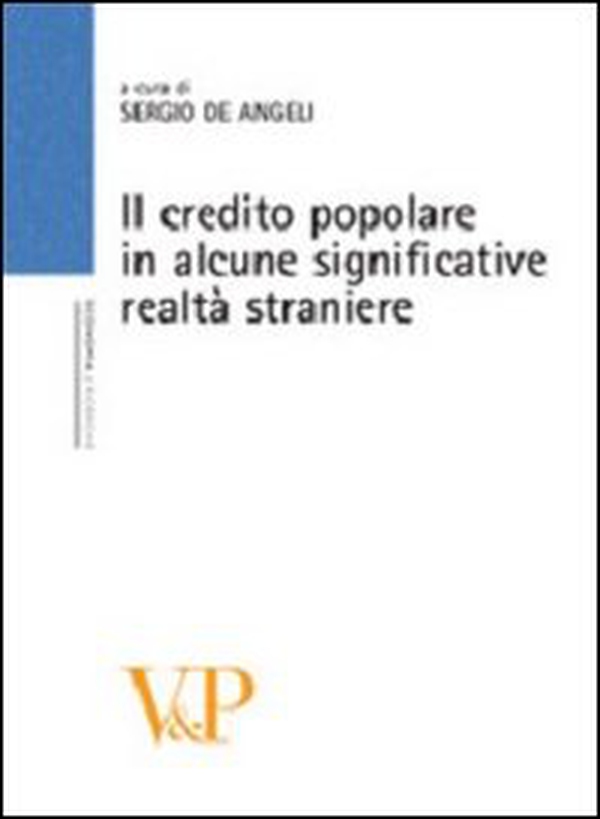 Il credito popolare in alcune significative realtà straniere - Librerie.coop Il credito popolare in alcune significative realtà straniere - Librerie.coop
