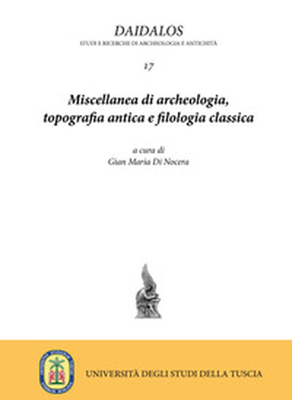 Miscellanea di archeologia, topografia antica e filologia classica - Librerie.coop Miscellanea di archeologia, topografia antica e filologia classica - Librerie.coop
