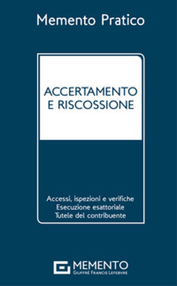 Accertamento e riscossione - Librerie.coop Accertamento e riscossione - Librerie.coop