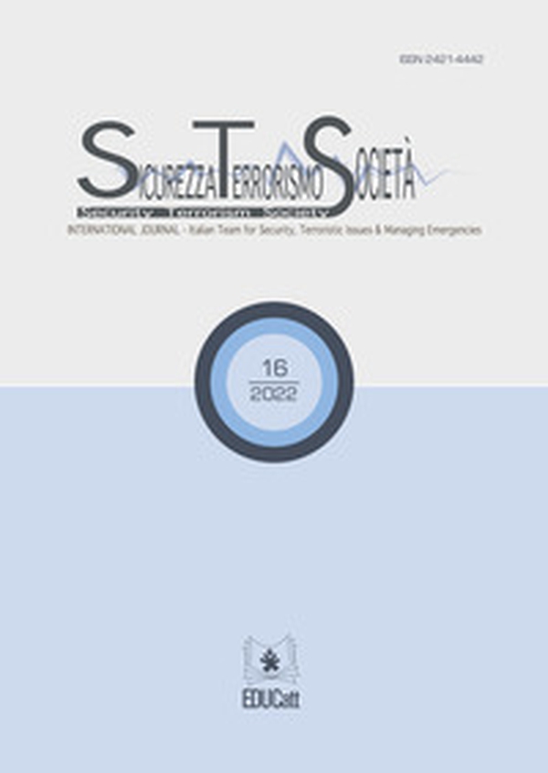 Sicurezza, terrorismo, società. International journal. Ediz. italiana e inglese - Vol. 16 - Librerie.coop Sicurezza, terrorismo, società. International journal. Ediz. italiana e inglese - Vol. 16 - Librerie.coop