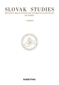 Slovak studies. Rivista dell'Istituto Storico Slovacco di Roma - Vol. 1-2 - Librerie.coop