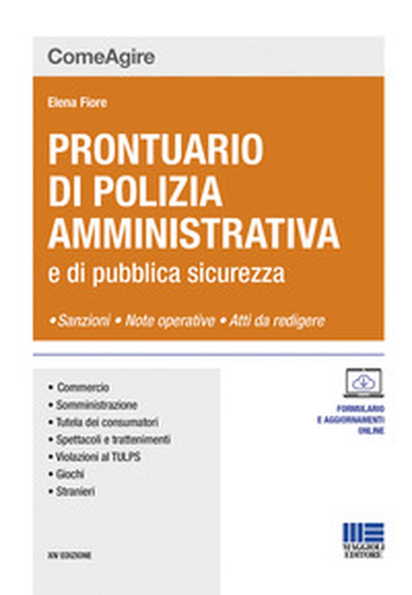 Prontuario di polizia amministrativa e di pubblica sicurezza - Librerie.coop Prontuario di polizia amministrativa e di pubblica sicurezza - Librerie.coop