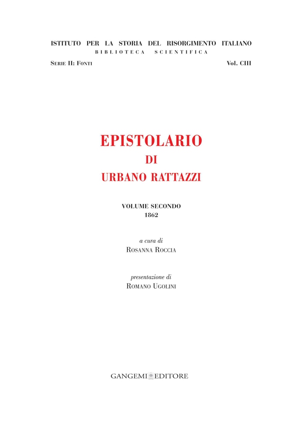 Epistolario di Urbano Rattazzi - Librerie.coop Epistolario di Urbano Rattazzi - Librerie.coop
