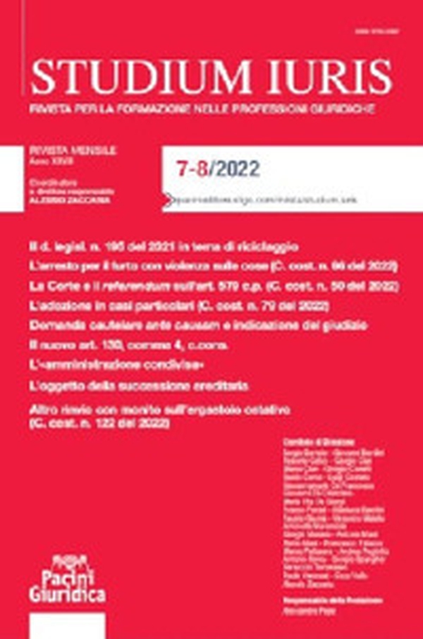 Studium iuris. Rivista per la formazione nelle professioni giuridiche - Librerie.coop Studium iuris. Rivista per la formazione nelle professioni giuridiche - Librerie.coop