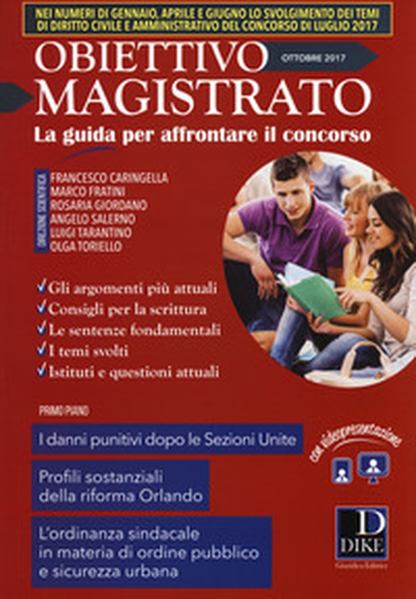 Obiettivo magistrato. La guida per affrontare il concorso - Vol. 8 - Librerie.coop Obiettivo magistrato. La guida per affrontare il concorso - Vol. 8 - Librerie.coop