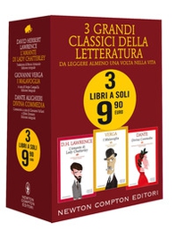 3 grandi classici: L'amante di Lady Chatterley-I Malavoglia-Divina commedia - Librerie.coop