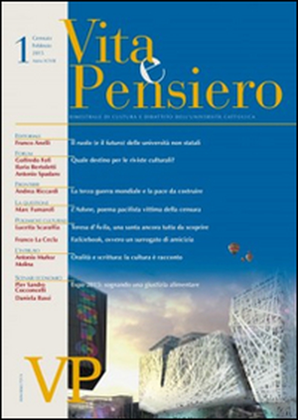 Vita e pensiero - Vol. 1 - Librerie.coop Vita e pensiero - Vol. 1 - Librerie.coop