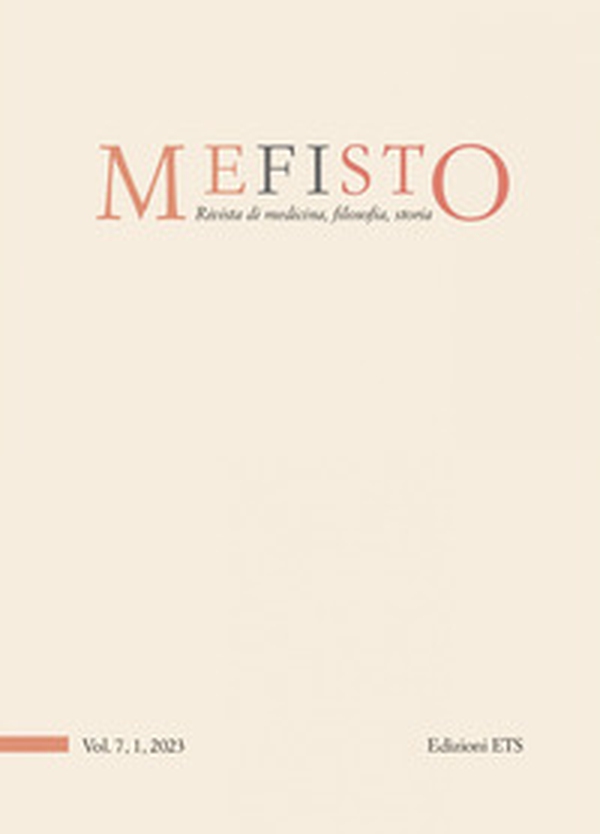 Mefisto. Rivista di medicina, filosofia, storia - Vol. 1 - Librerie.coop Mefisto. Rivista di medicina, filosofia, storia - Vol. 1 - Librerie.coop