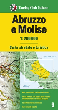 Abruzzo e Molise 1:200.000. Carta stradale e turistica - Librerie.coop