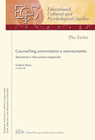 Counselling universitario e orientamento. Strumenti e rilevazioni empiriche - Librerie.coop
