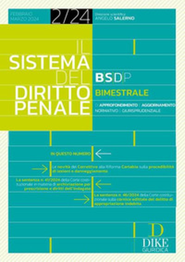 Il sistema del diritto penale - Vol. 2 - Librerie.coop Il sistema del diritto penale - Vol. 2 - Librerie.coop