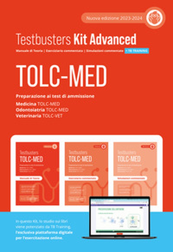 TOLC-MED. Test Medicina 2024/2025. Kit advanced - Librerie.coop TOLC-MED. Test Medicina 2024/2025. Kit advanced - Librerie.coop