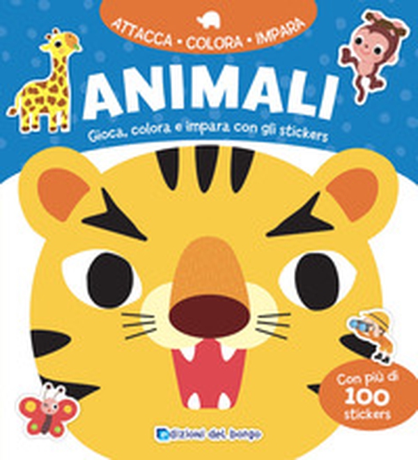 Animali. Gioca, colora e impara con gli stickers - Librerie.coop Animali. Gioca, colora e impara con gli stickers - Librerie.coop