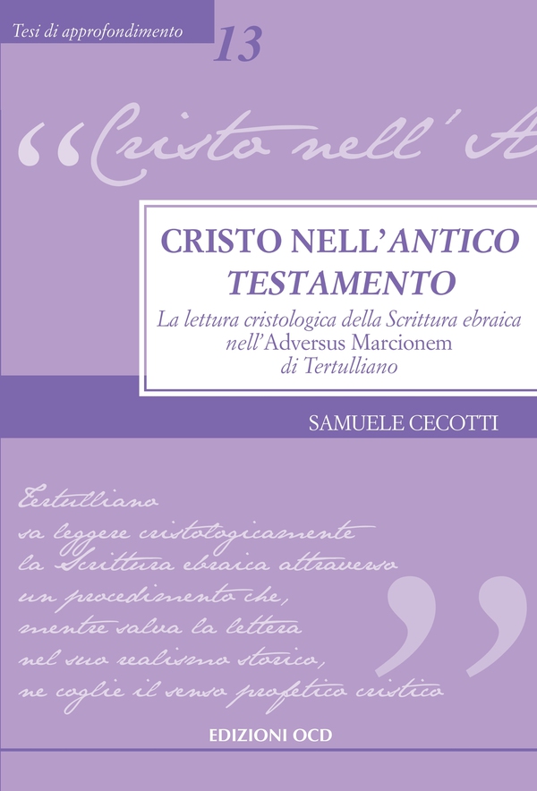 Cristo nell'Antico Testamento - Librerie.coop Cristo nell'Antico Testamento - Librerie.coop