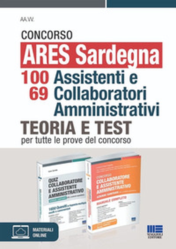 Concorso ARES Sardegna 98 assistenti amministrativi. Kit. Teoria e test per tutte le prove del concorso - Librerie.coop Concorso ARES Sardegna 98 assistenti amministrativi. Kit. Teoria e test per tutte le prove del concorso - Librerie.coop
