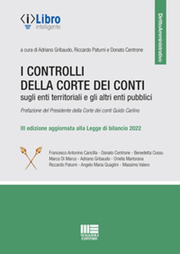 I controlli della Corte dei Conti sugli enti territoriali e gli altri enti pubblici - Librerie.coop I controlli della Corte dei Conti sugli enti territoriali e gli altri enti pubblici - Librerie.coop