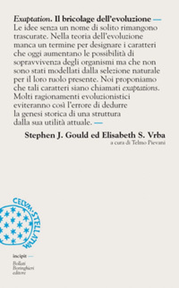 Exaptation. Il bricolage dell'evoluzione - Librerie.coop Exaptation. Il bricolage dell'evoluzione - Librerie.coop