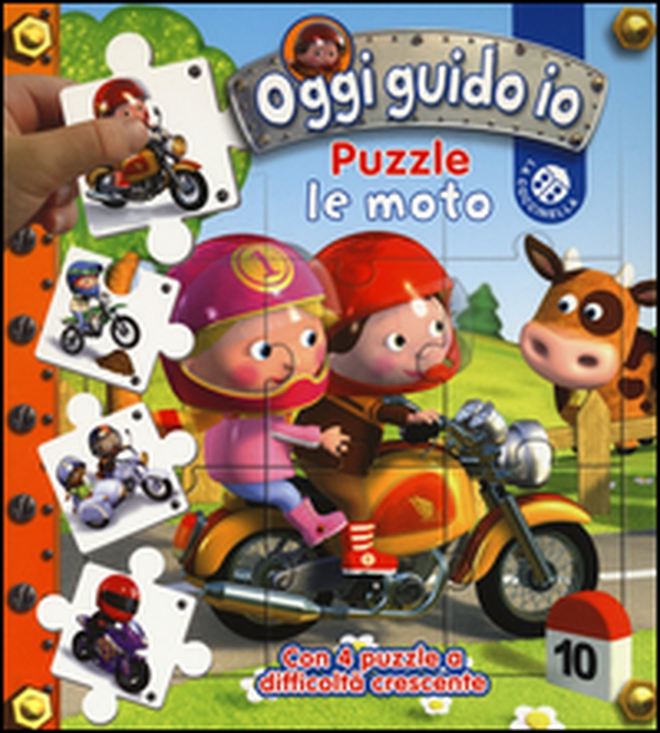 Le moto. Oggi guido io. Libro puzzle - Librerie.coop Le moto. Oggi guido io. Libro puzzle - Librerie.coop