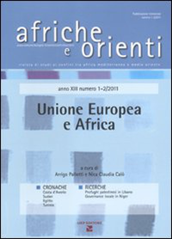 Afriche e Orienti (2011) vol. 1-2: Unione Europea e Africa - Librerie.coop Afriche e Orienti (2011) vol. 1-2: Unione Europea e Africa - Librerie.coop