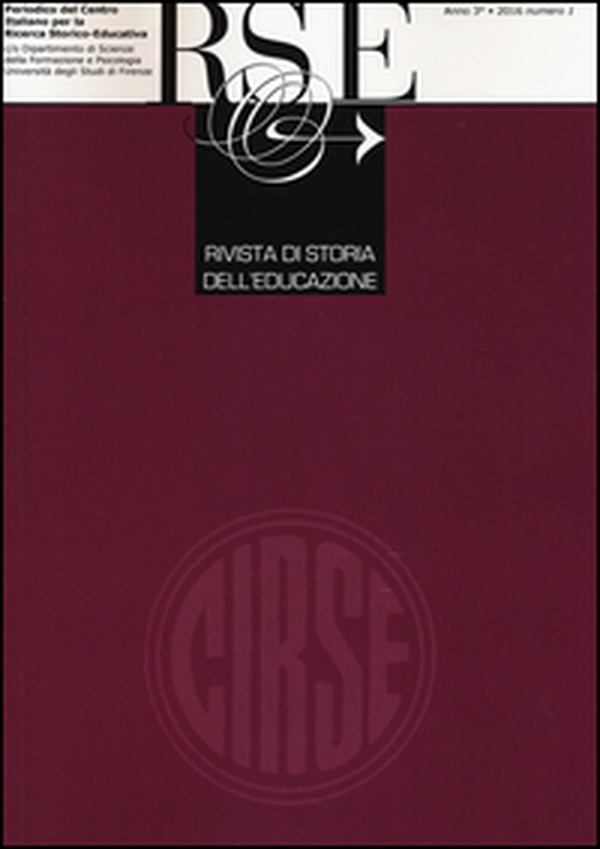 Rivista di storia dell'educazione - Vol. 1 - Librerie.coop Rivista di storia dell'educazione - Vol. 1 - Librerie.coop