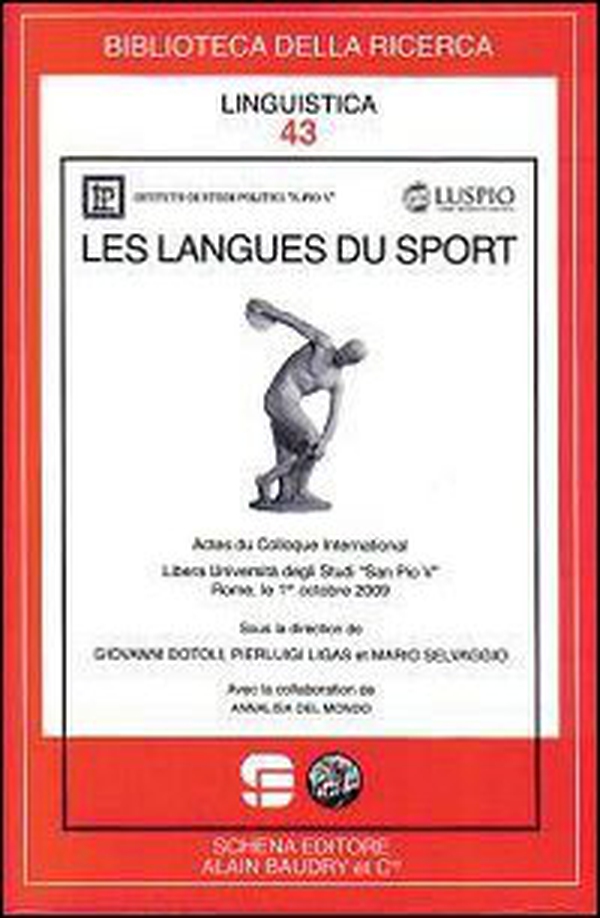 Les langues du sport - Librerie.coop Les langues du sport - Librerie.coop