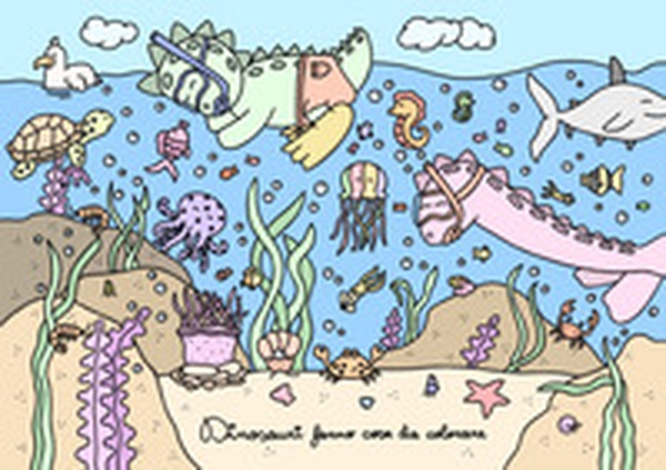 Dinosauri fanno cose da colorare. Summer edition - Librerie.coop Dinosauri fanno cose da colorare. Summer edition - Librerie.coop
