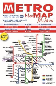New metro map Milano - Librerie.coop