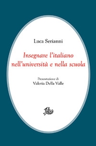 Insegnare l'italiano nell'università e nella scuola - Librerie.coop