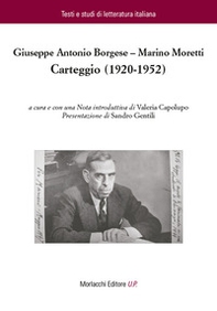 Carteggio (1920-1952) - Librerie.coop