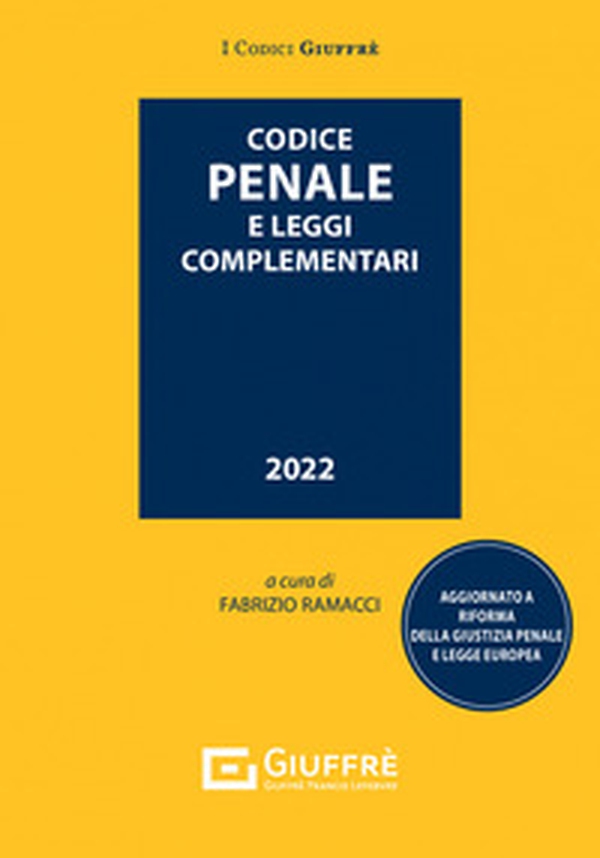 Codice penale e leggi complementari - Librerie.coop Codice penale e leggi complementari - Librerie.coop