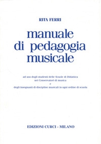 Manuale di pedagogia musicale - Librerie.coop