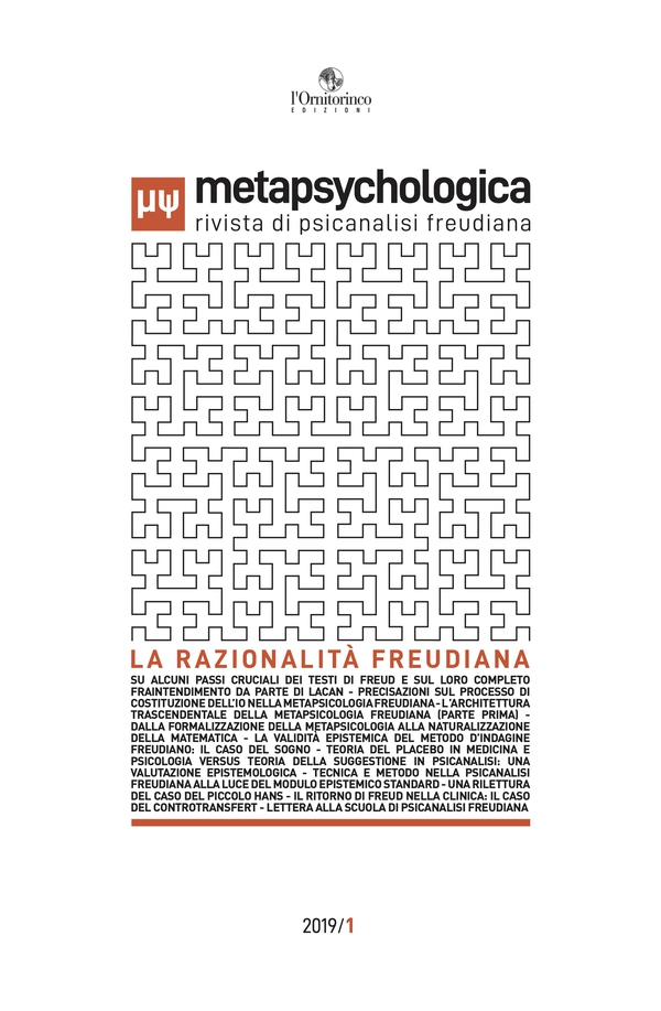 Metapsychologica 2019/1 - Librerie.coop Metapsychologica 2019/1 - Librerie.coop