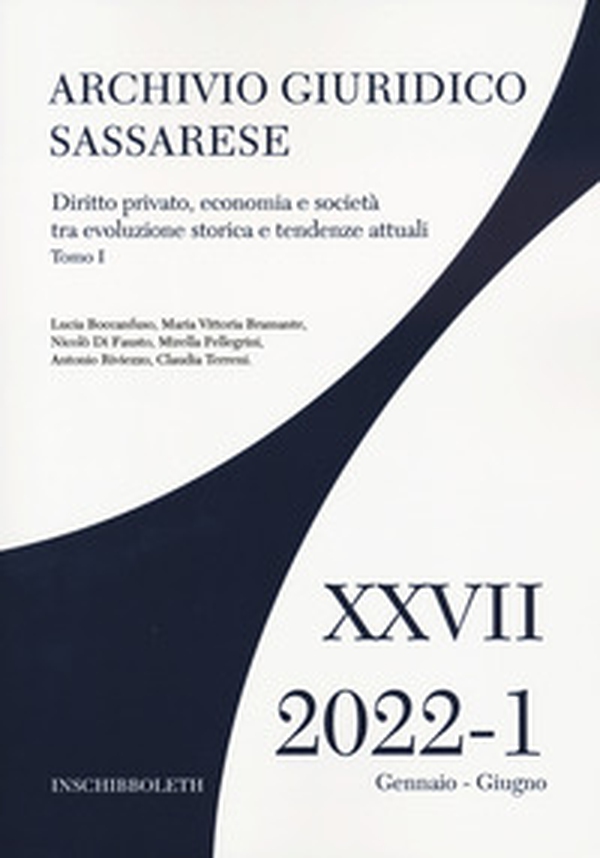 Archivio giuridico sassarese - Vol. 1 - Librerie.coop Archivio giuridico sassarese - Vol. 1 - Librerie.coop