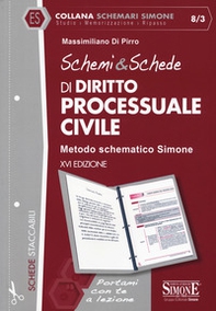 Schemi & schede di diritto processuale civile - Librerie.coop