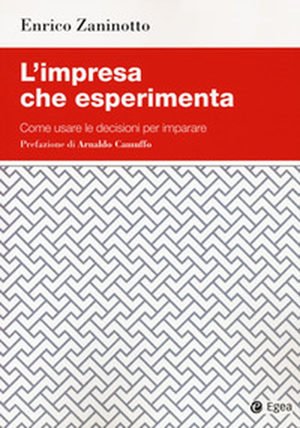 L'impresa che esperimenta. Come usare le decisioni per imparare - Librerie.coop L'impresa che esperimenta. Come usare le decisioni per imparare - Librerie.coop