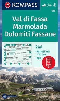 Val di Fassa, Marmolada, Dolomiti Fassane. Ediz. italiana e tedesca - Librerie.coop