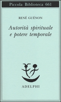Autorità spirituale e potere temporale - Librerie.coop