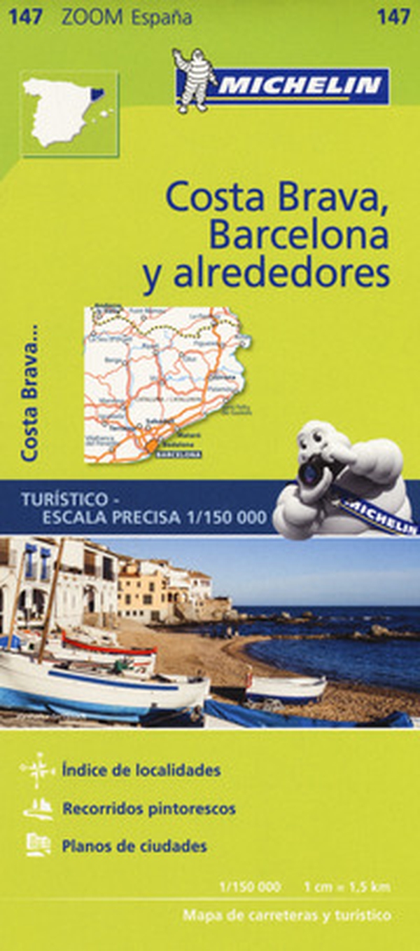 Costa Brava, Barcelona y alrededores 1:150.000 - Librerie.coop Costa Brava, Barcelona y alrededores 1:150.000 - Librerie.coop