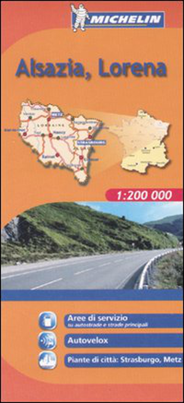 Alsazia, Lorena 1:200.000 - Librerie.coop Alsazia, Lorena 1:200.000 - Librerie.coop