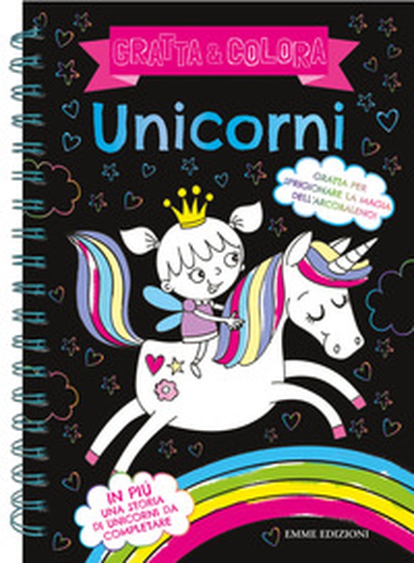 Unicorni. Gratta & colora - Librerie.coop Unicorni. Gratta & colora - Librerie.coop