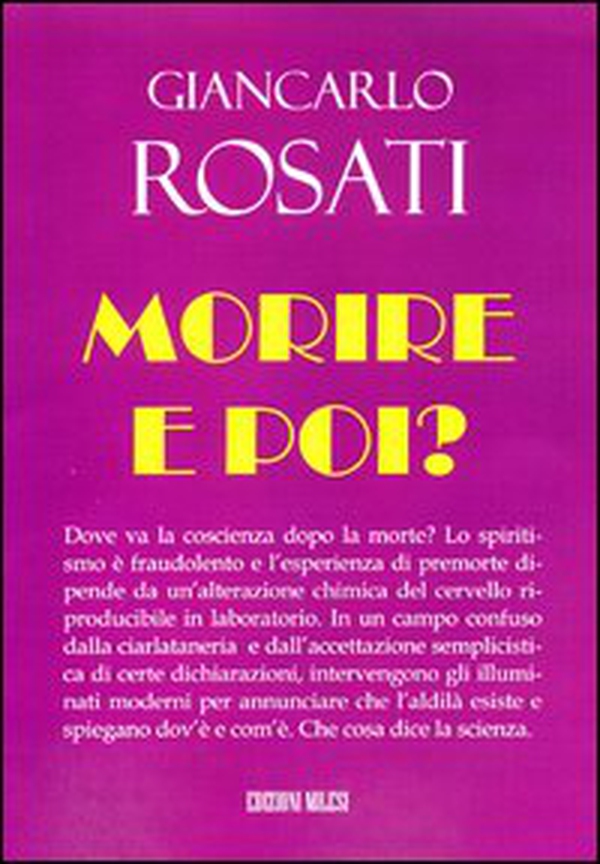 Morire, e poi? - Librerie.coop Morire, e poi? - Librerie.coop