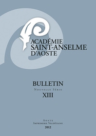 Bulletin Academie Saint-Anselme d'Aoste - Librerie.coop